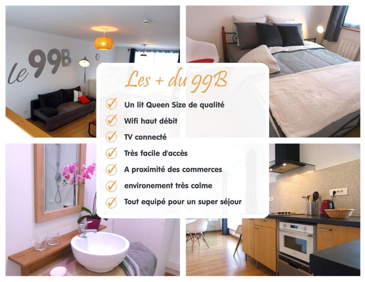 Le 99B Modern Apartment Queen Size Bed Connected Tv Hallennes-lez-Haubourdin Esterno foto